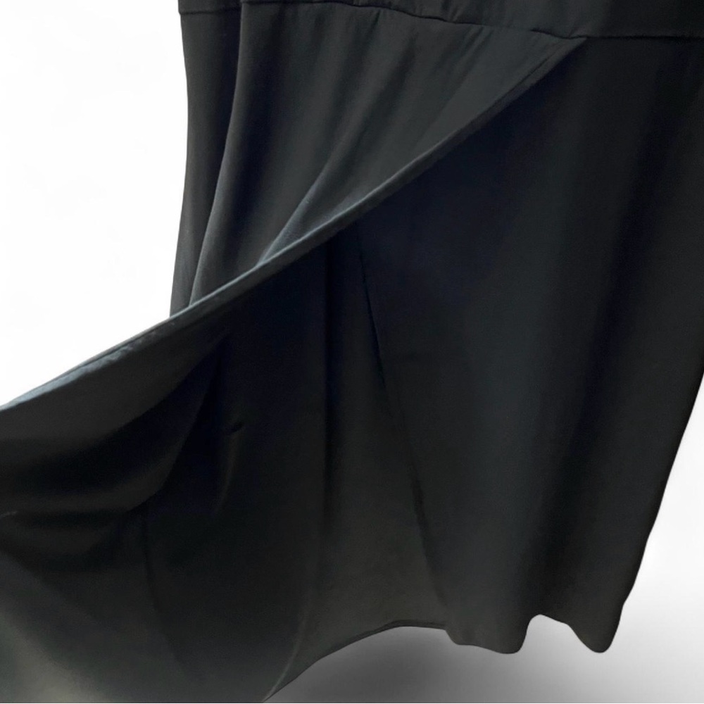 Universal Standard black midi dress - Picture 3 of 5